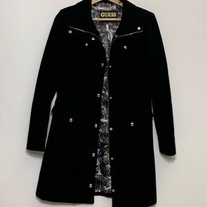 Beautiful Guess wool trench coat Black/ medium